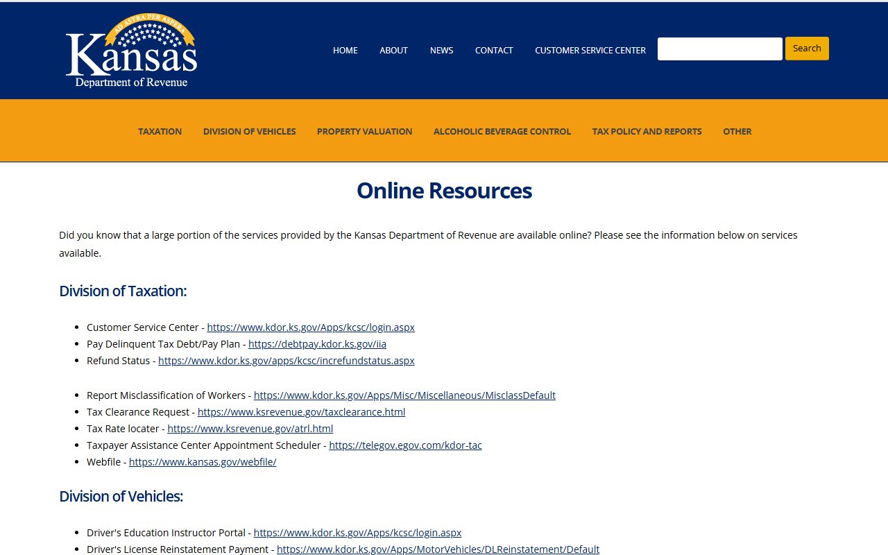 Russell County traffic court records and Kansas driver record online services